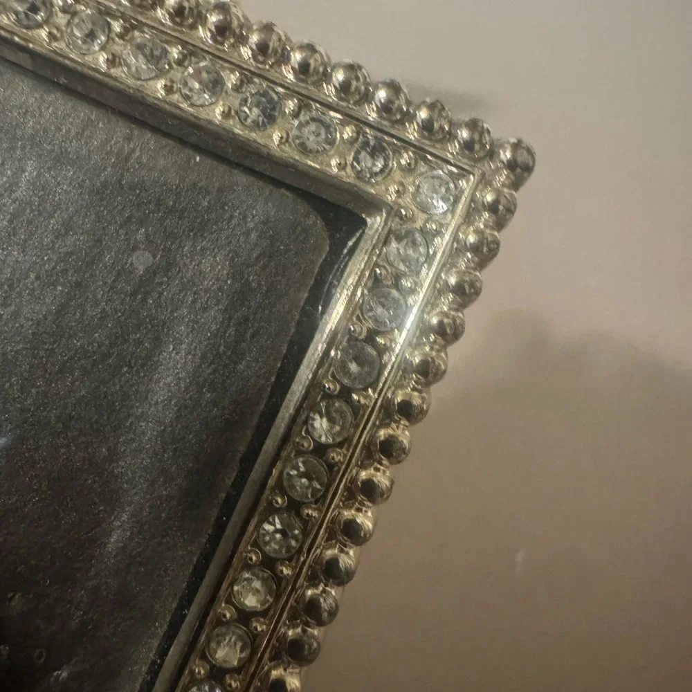 Elegant Silver and Black Photo Frames